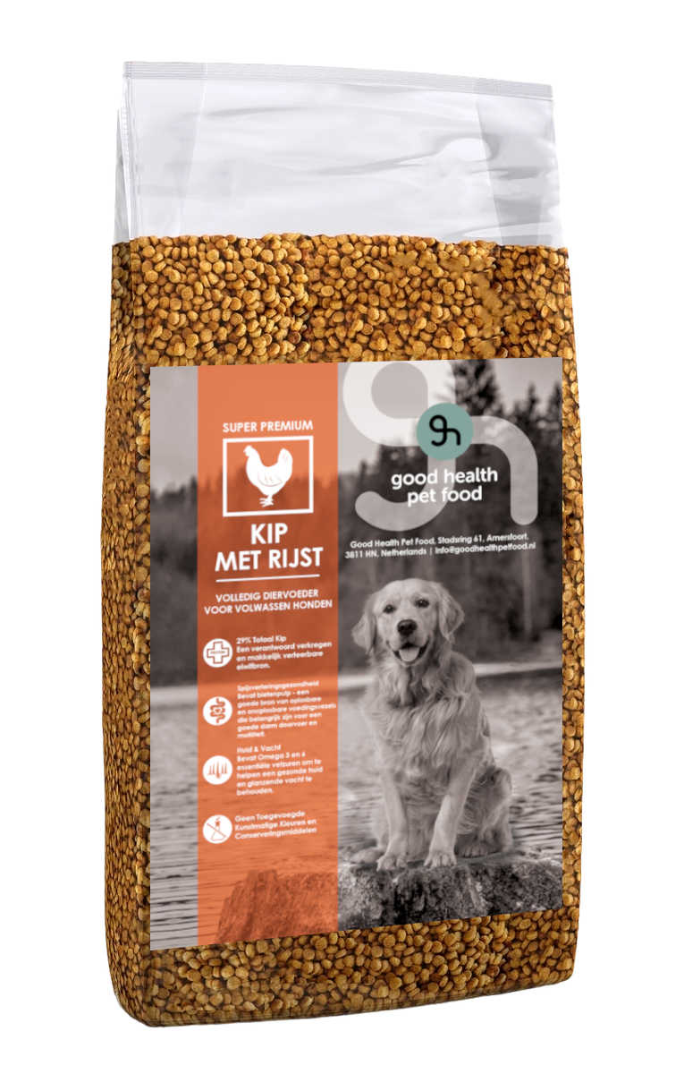 Good Health Premium Hondenvoeding met Kip en Rijst | Volwassen hond